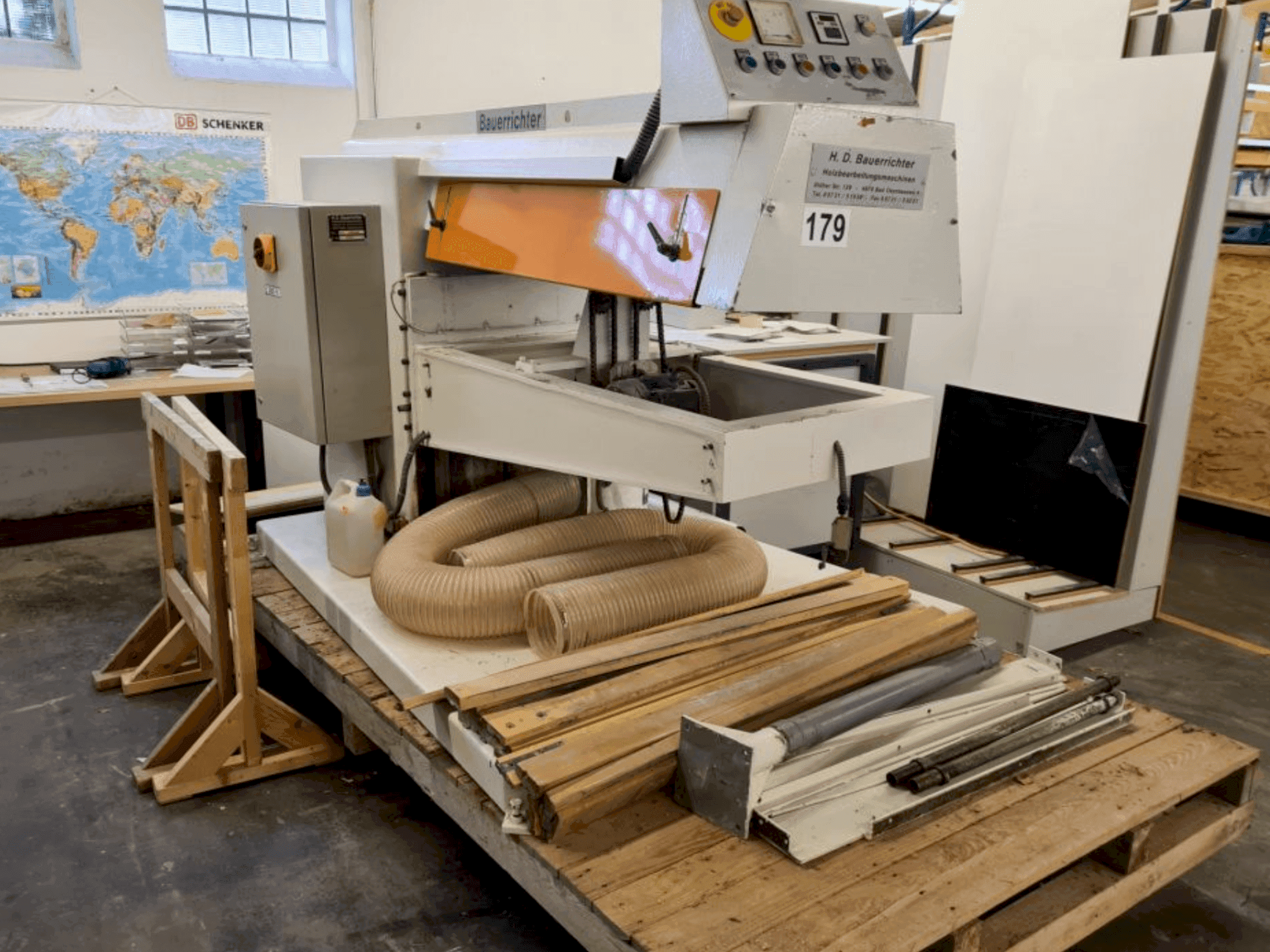 Koneen  BAUERRICHTER SL1 1350X3500 etunäkymä