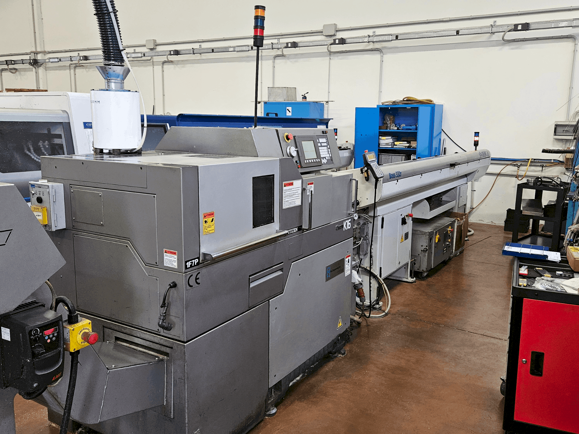 Koneen  Citizen Cincom K16 VII etunäkymä