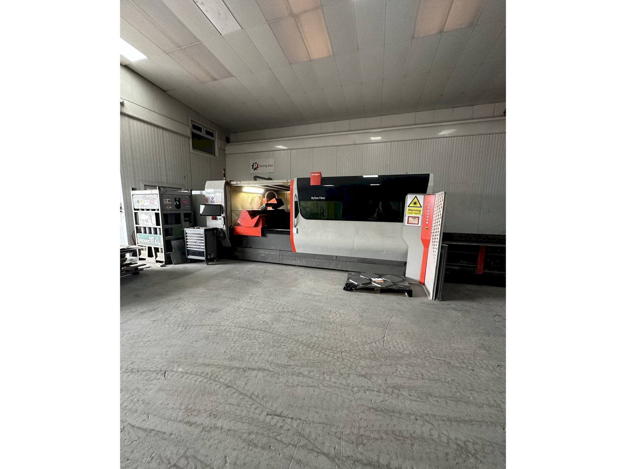 Koneen  Bystronic Bystar 6KW 3015 Fiber etunäkymä