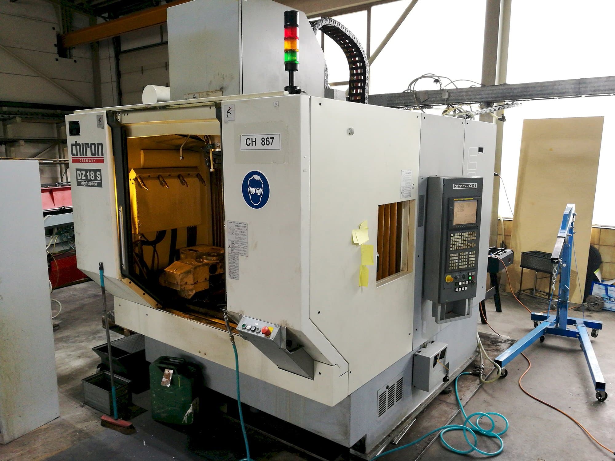 Koneen  Chiron vasen näkymä DZ 18 S