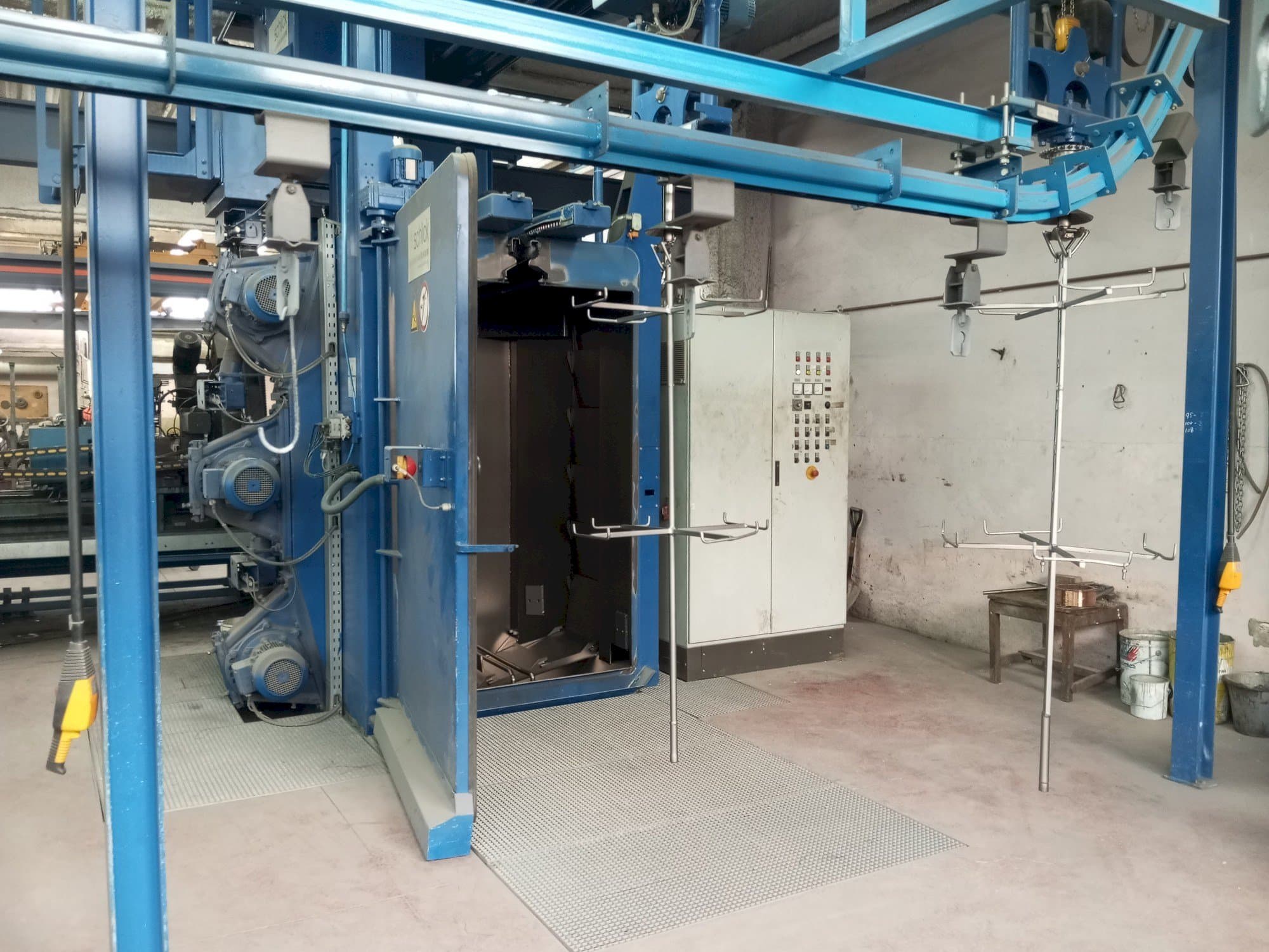 Koneen  WHEELABRATOR SCHLICK HB 12/20 etunäkymä