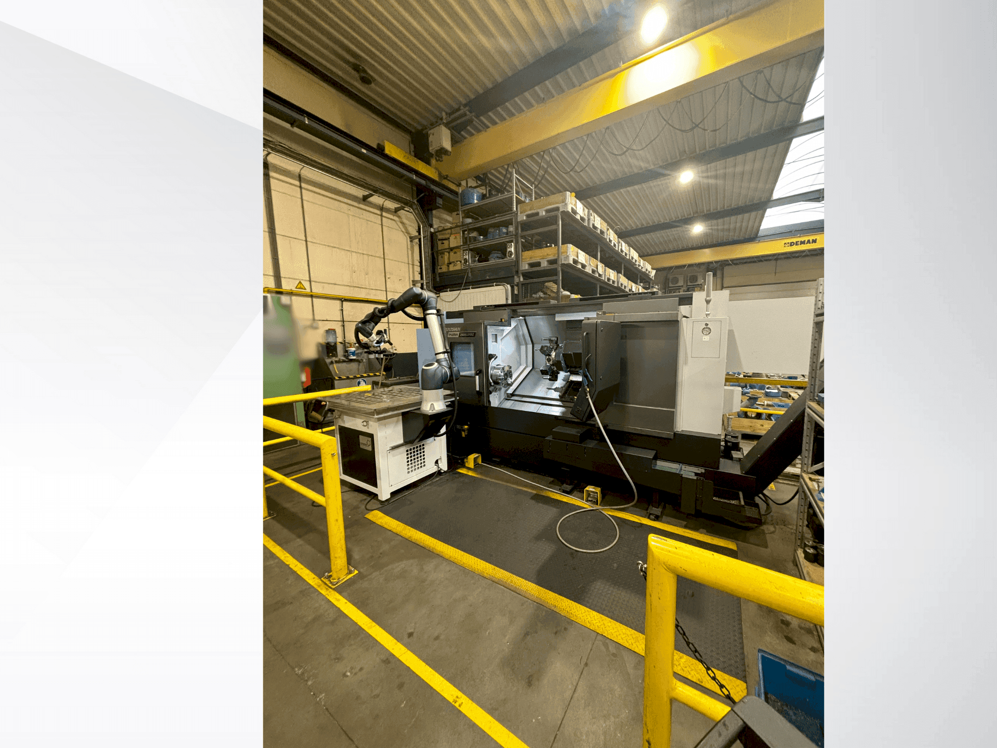 Koneen  DOOSAN PUMA 2600LSYB II etunäkymä