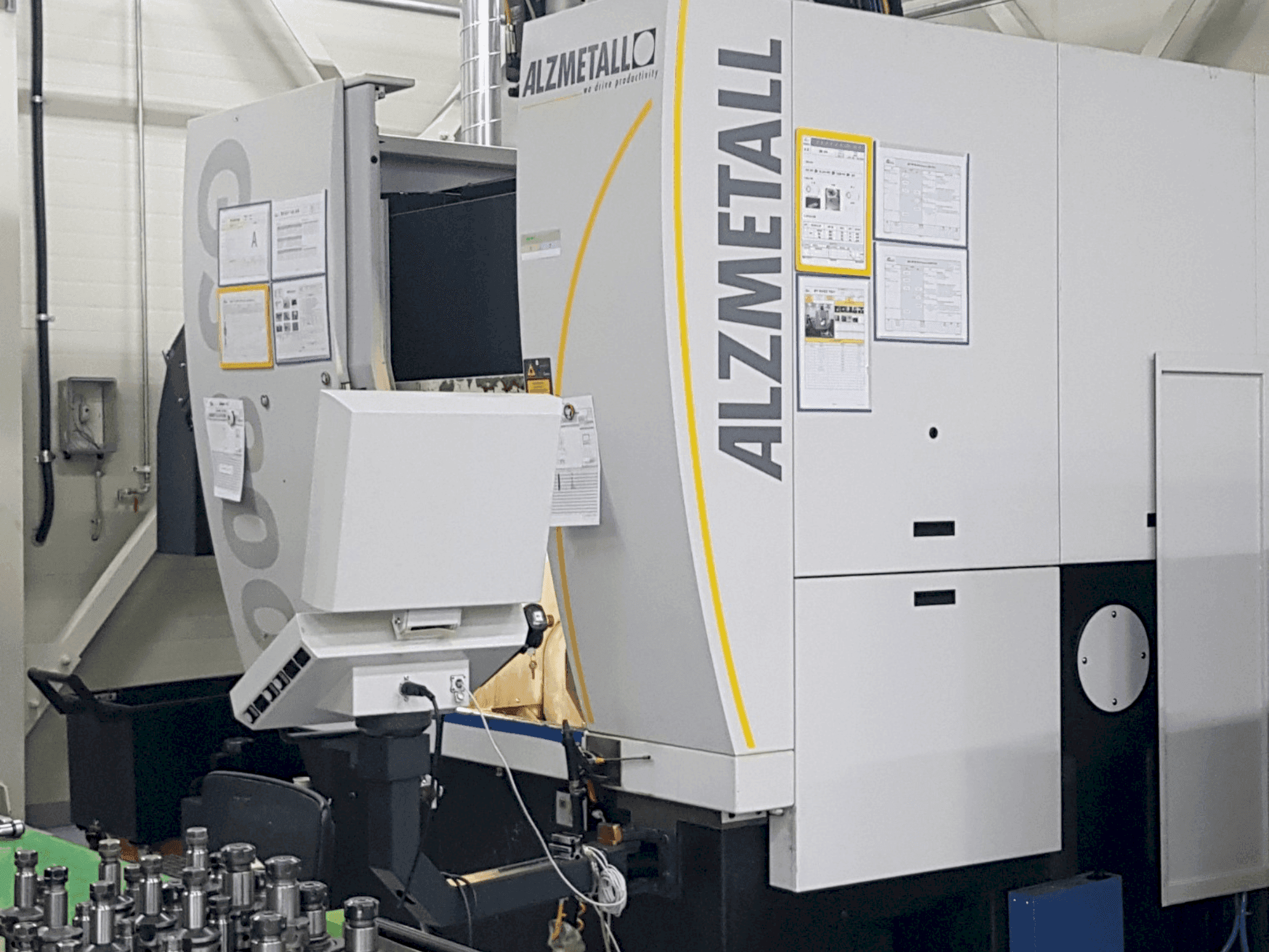 Koneen  Alzmetall GS800/5-T etunäkymä