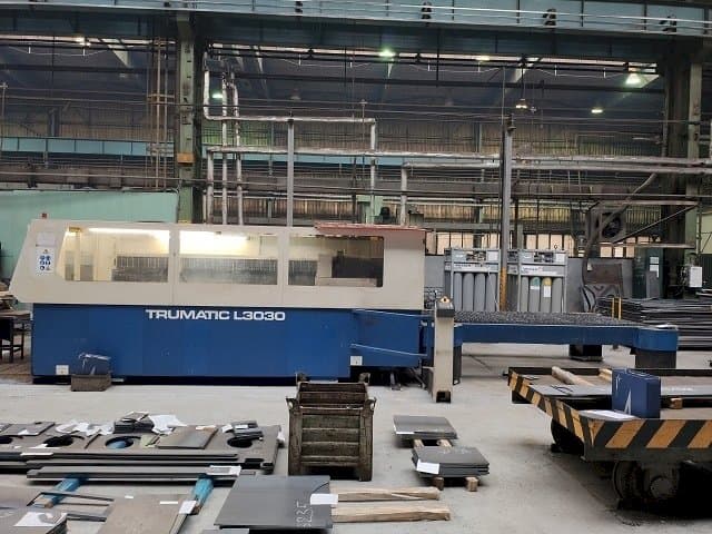 Koneen  Trumpf TRUMATIC L 3030 etunäkymä