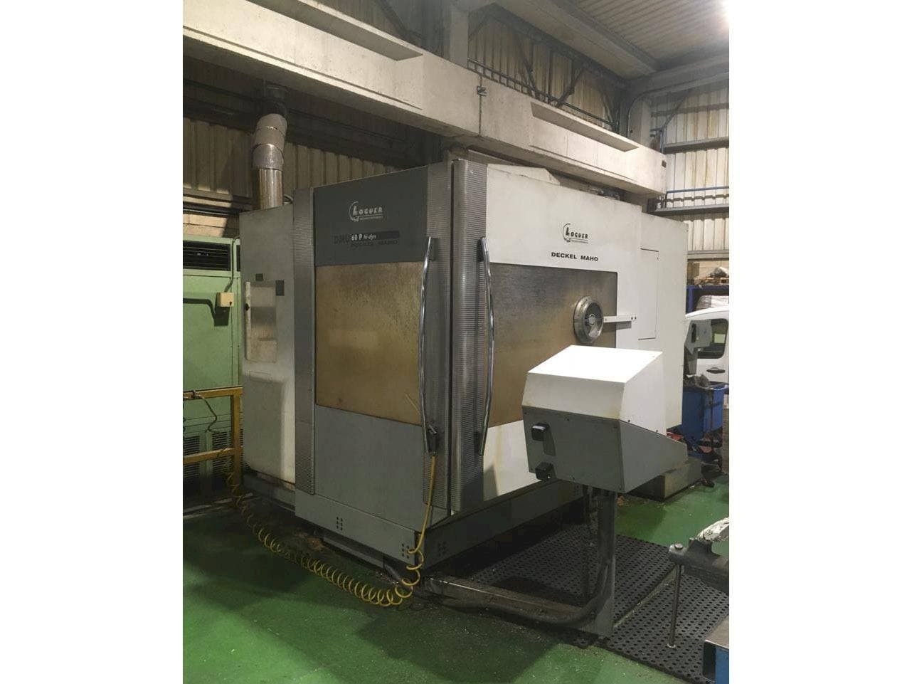Koneen  DECKEL MAHO DMU 60P hi-dyn etunäkymä
