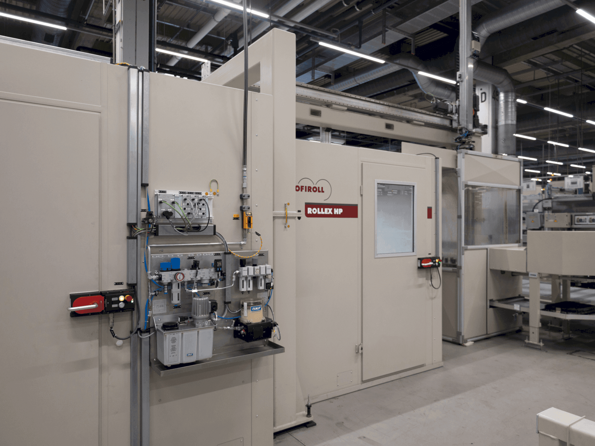 Koneen  PROFIROLL ROLLEX HP etunäkymä