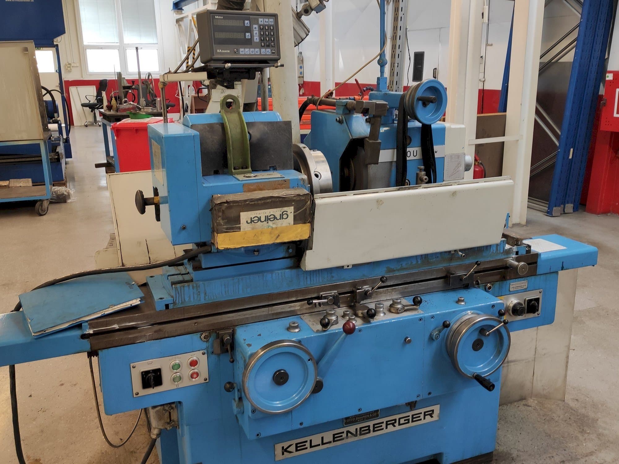 Koneen  KELLENBERGER 600U etunäkymä