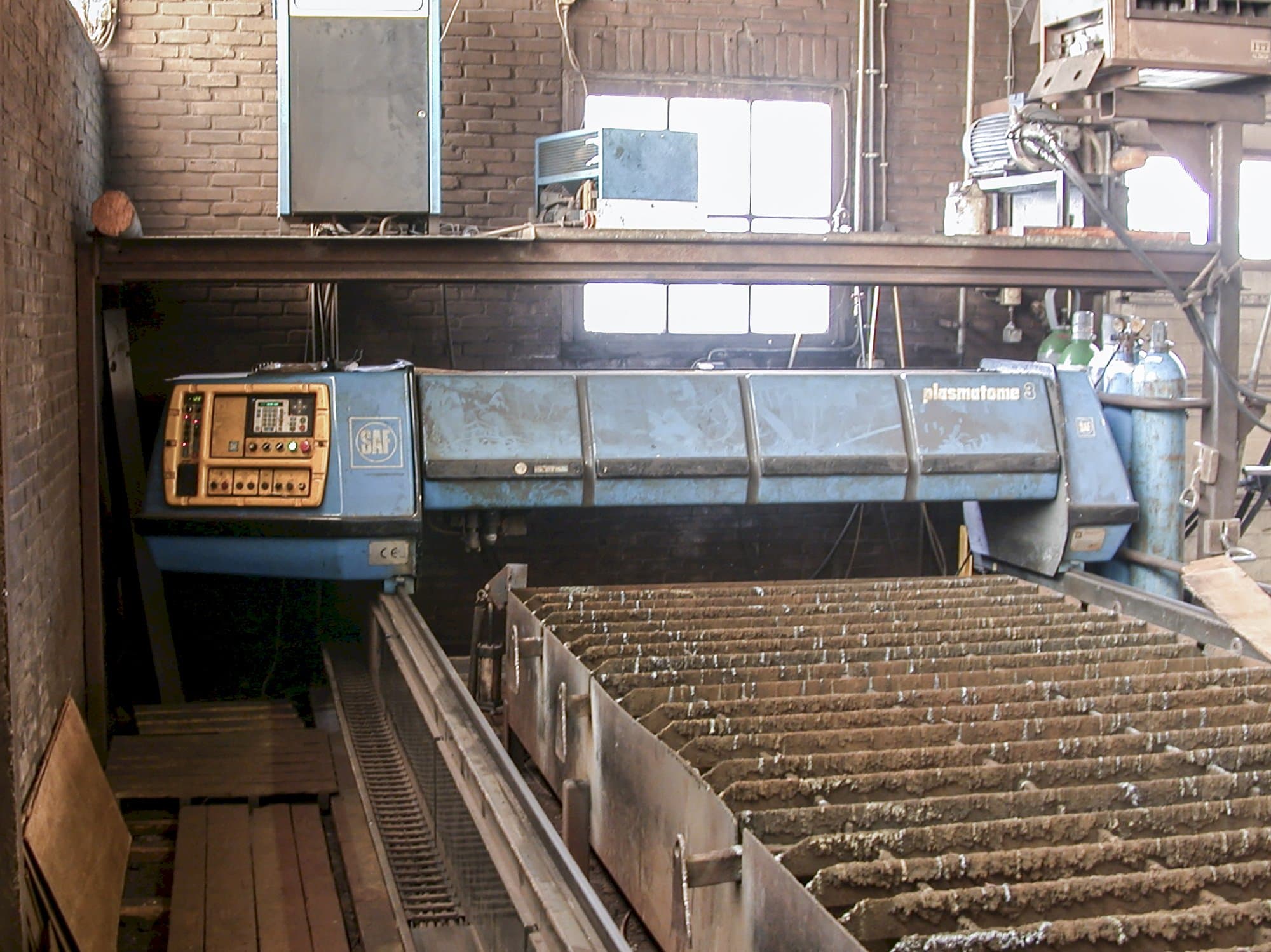 Koneen  SAF etunäkymä PLASMATOME 3