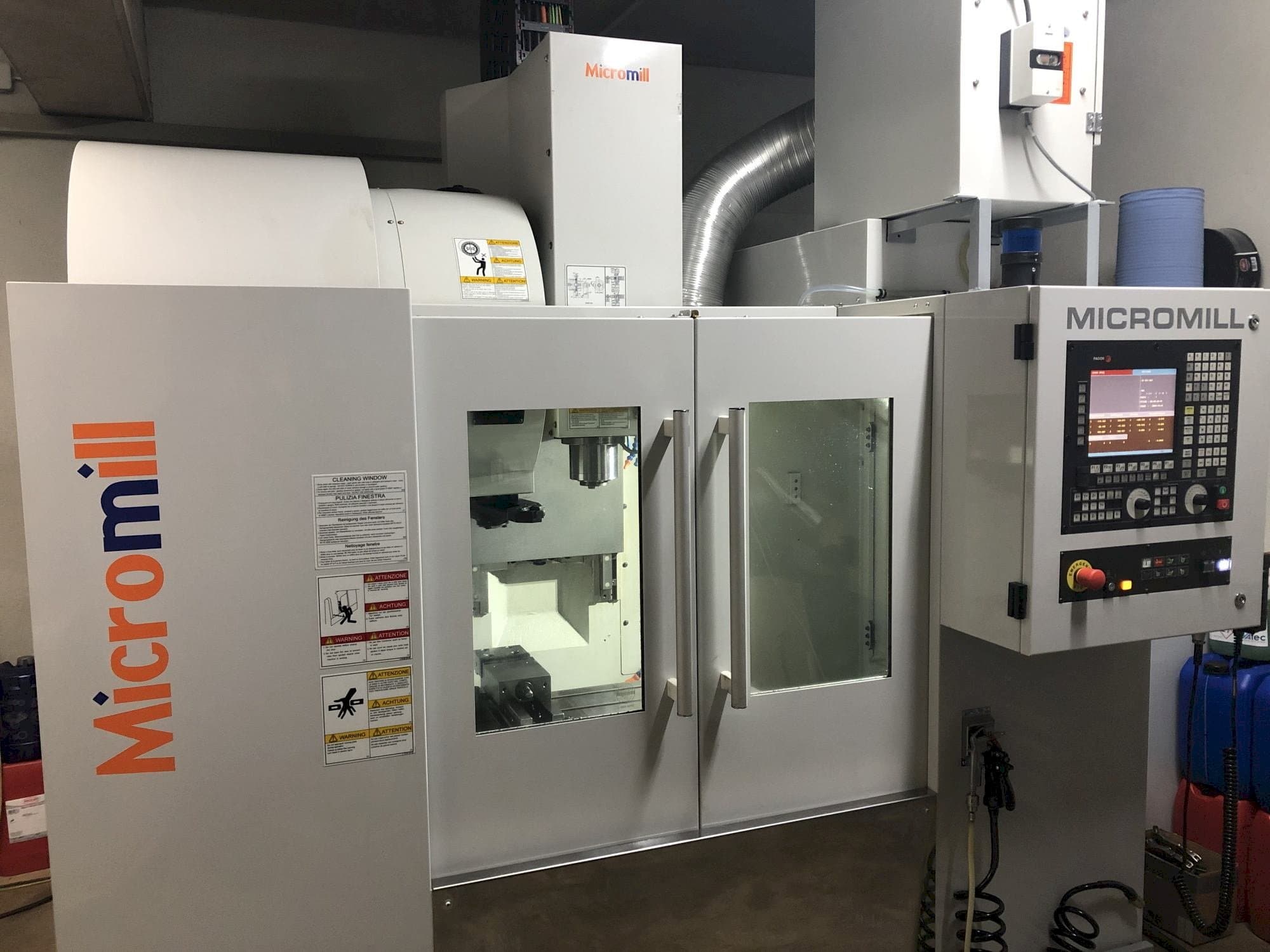 Koneen  Micromill MM 430 etunäkymä