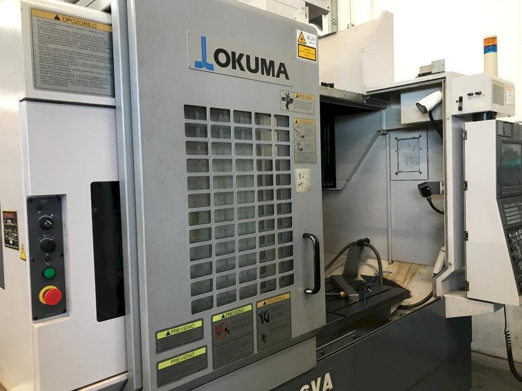 Koneen  Okuma MB 56 VA etunäkymä