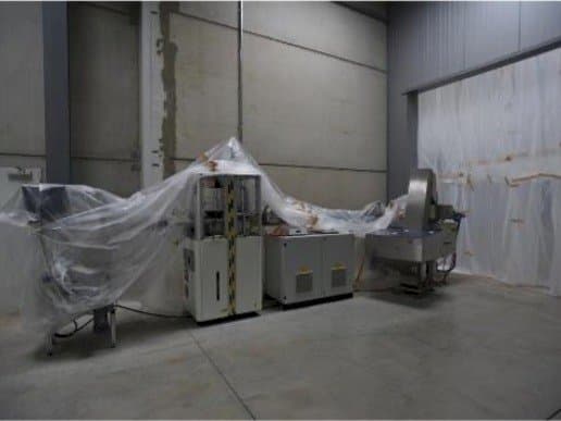 Koneen  SACMI EL 1500 etunäkymä