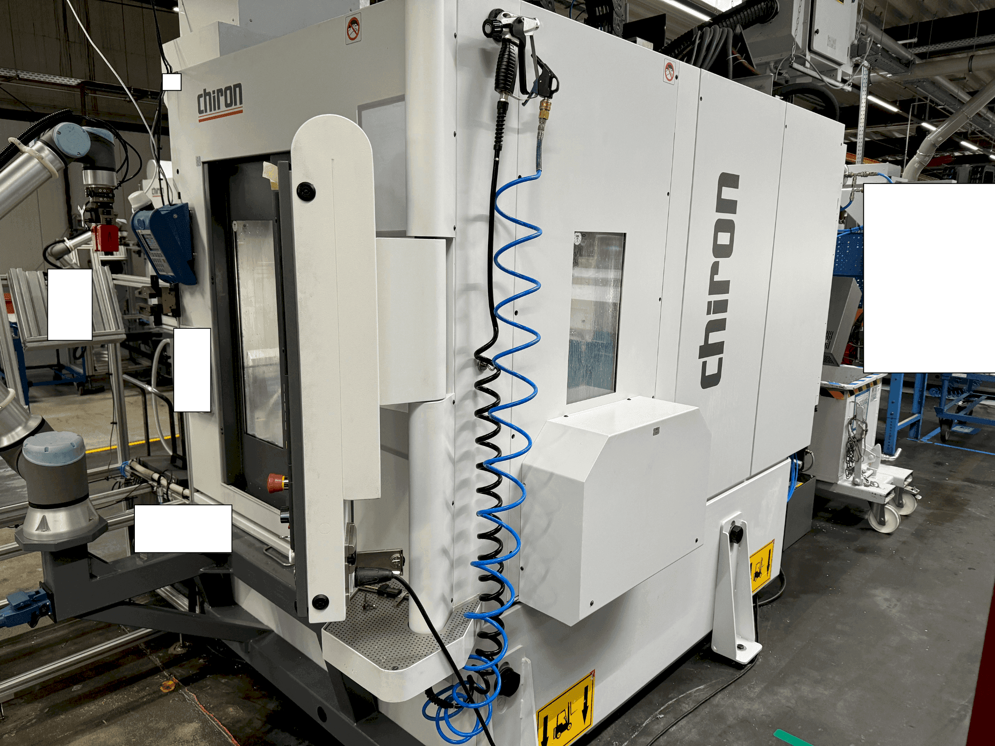 Koneen  CHIRON FZ12 FX etunäkymä