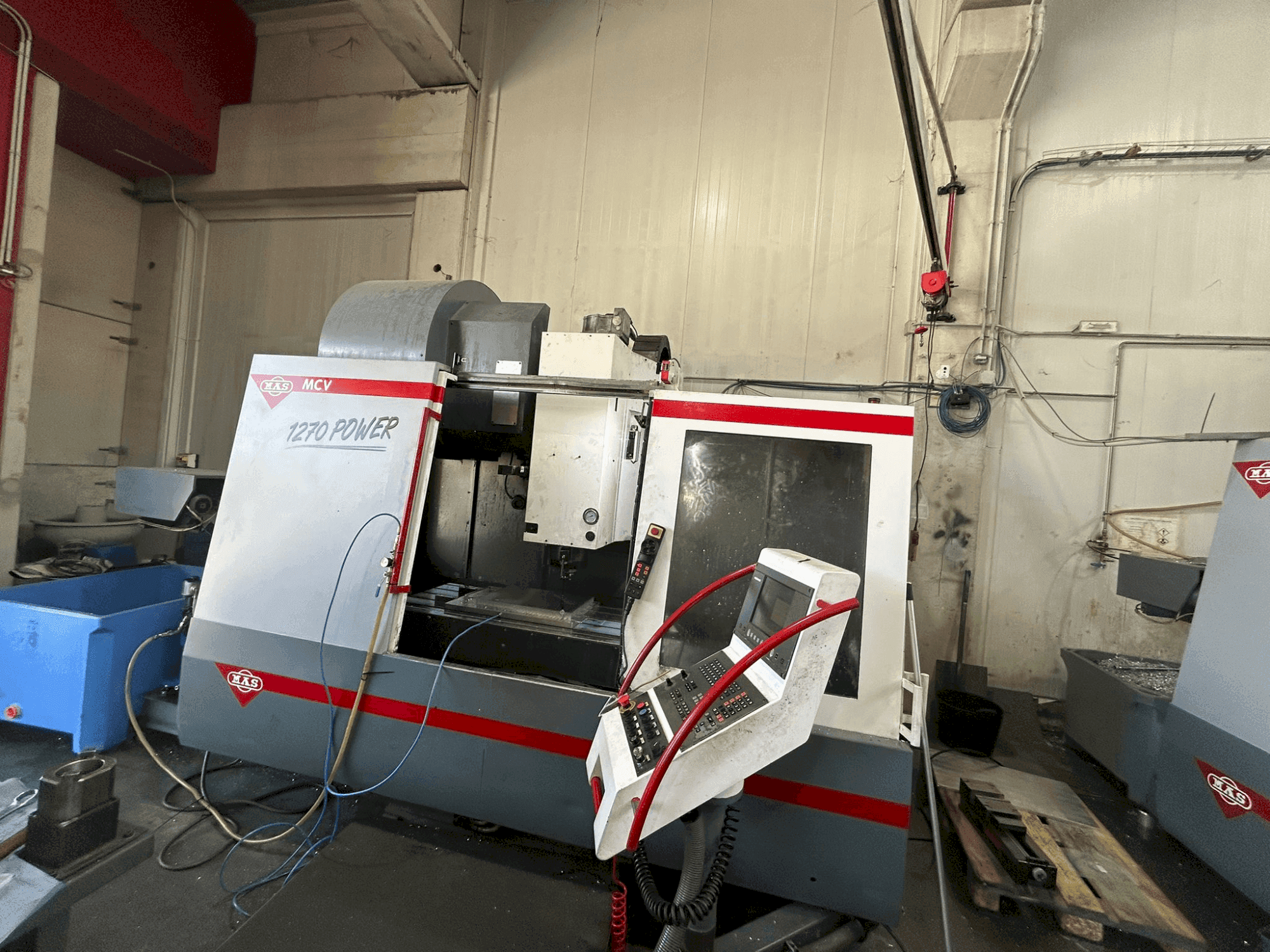 Koneen  KOVOSVIT MAS MCV 1270 etunäkymä