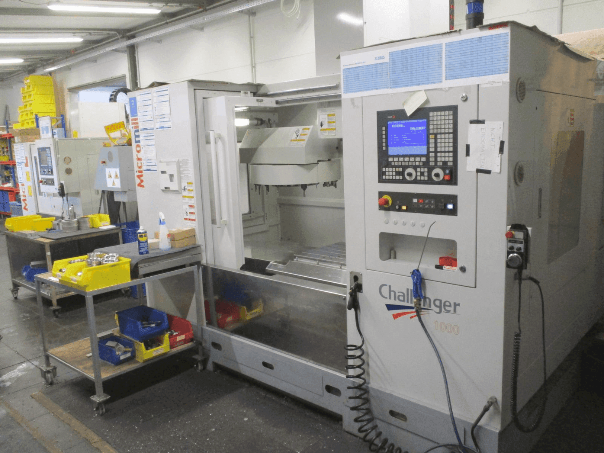 Koneen  BUFFALO Micromill Challenger MM-1000 etunäkymä