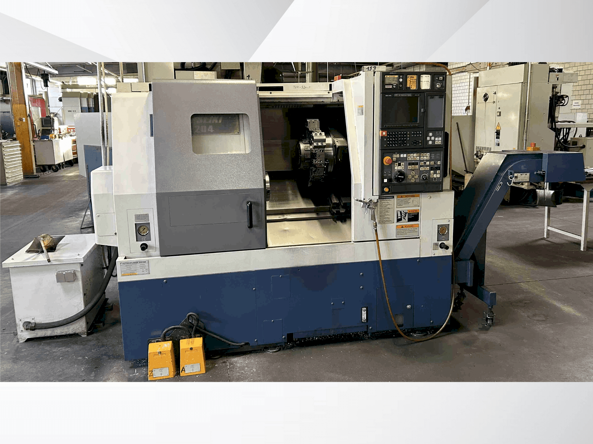 Koneen  MORI SEIKI SL-204 MC etunäkymä