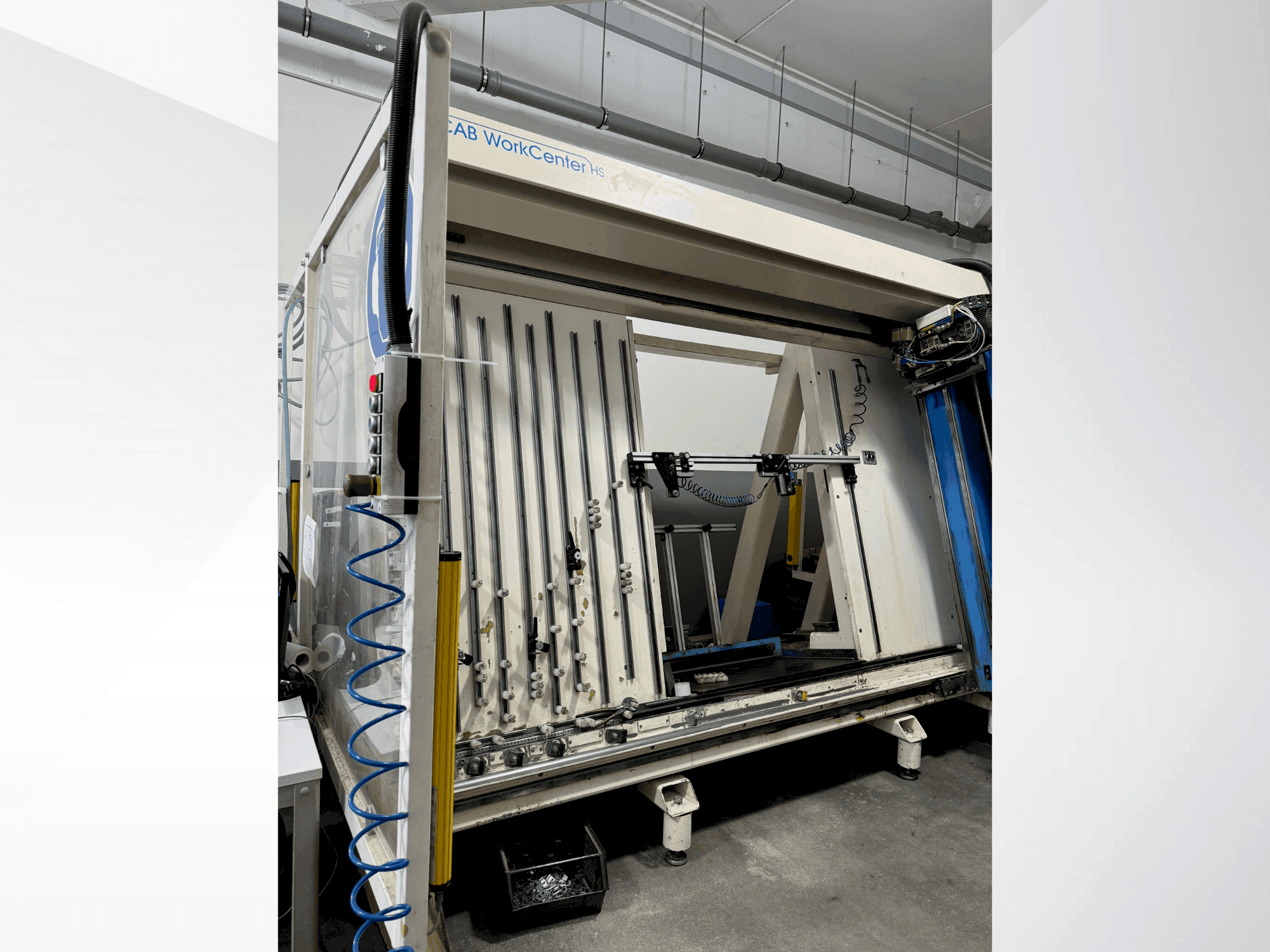 Koneen  STEINHAUER eCAB workCenter HS etunäkymä