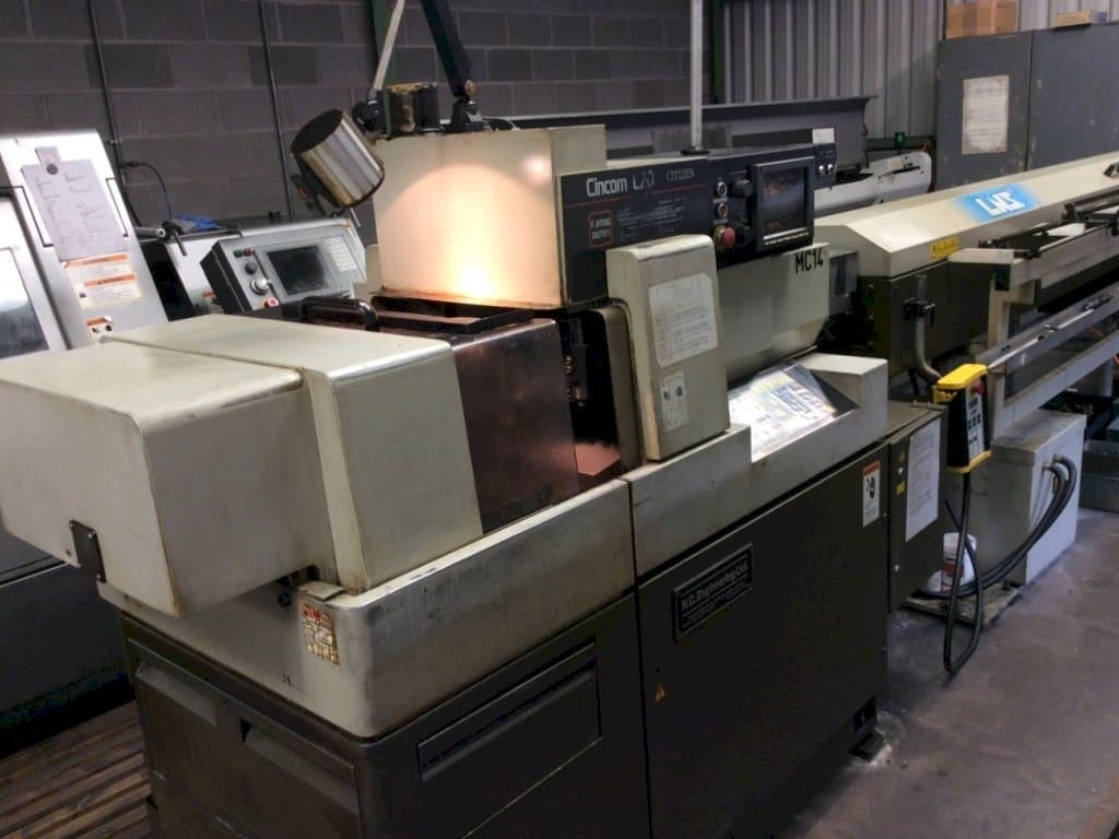 Koneen  Citizen Cincom L320 etunäkymä