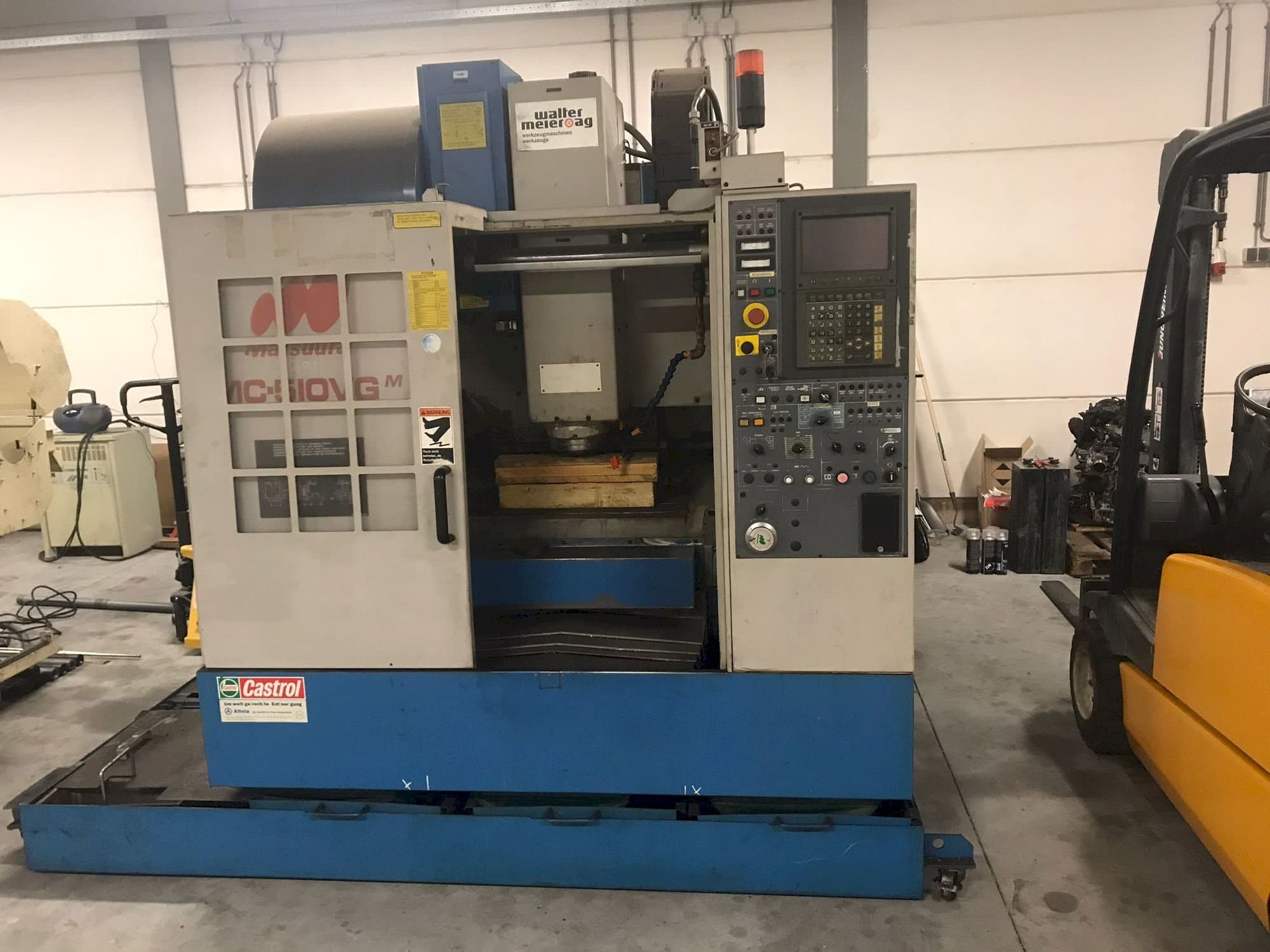 Koneen  Matsuura MC 510 VG M etunäkymä
