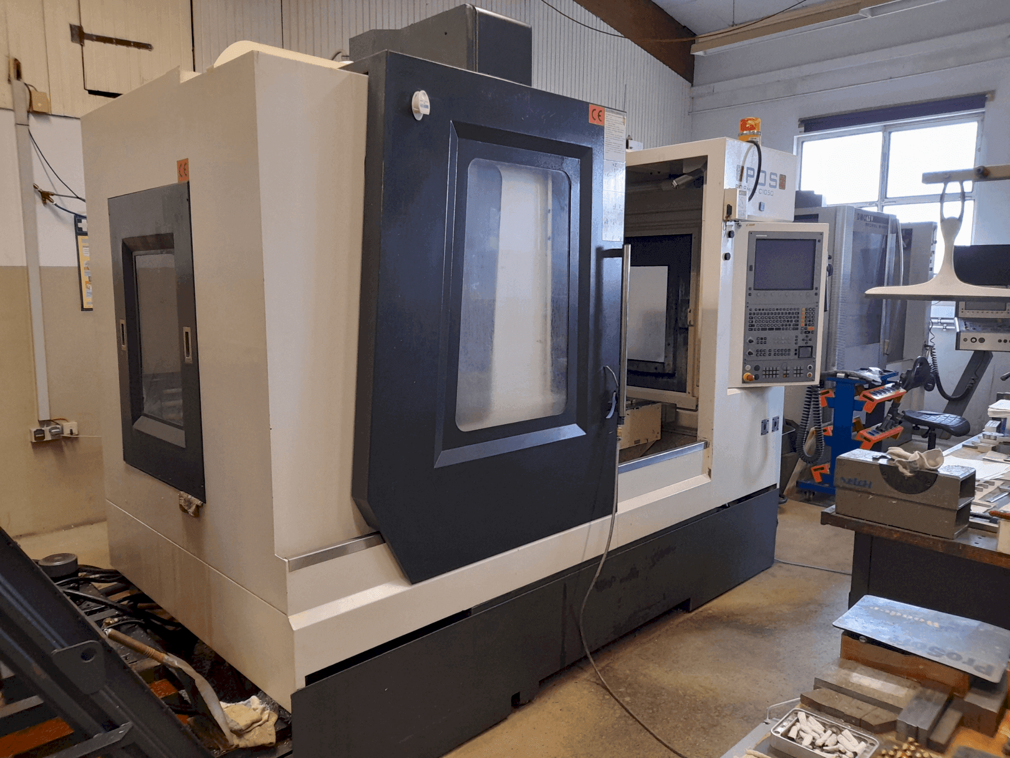 Koneen  POSmill C 1050 etunäkymä