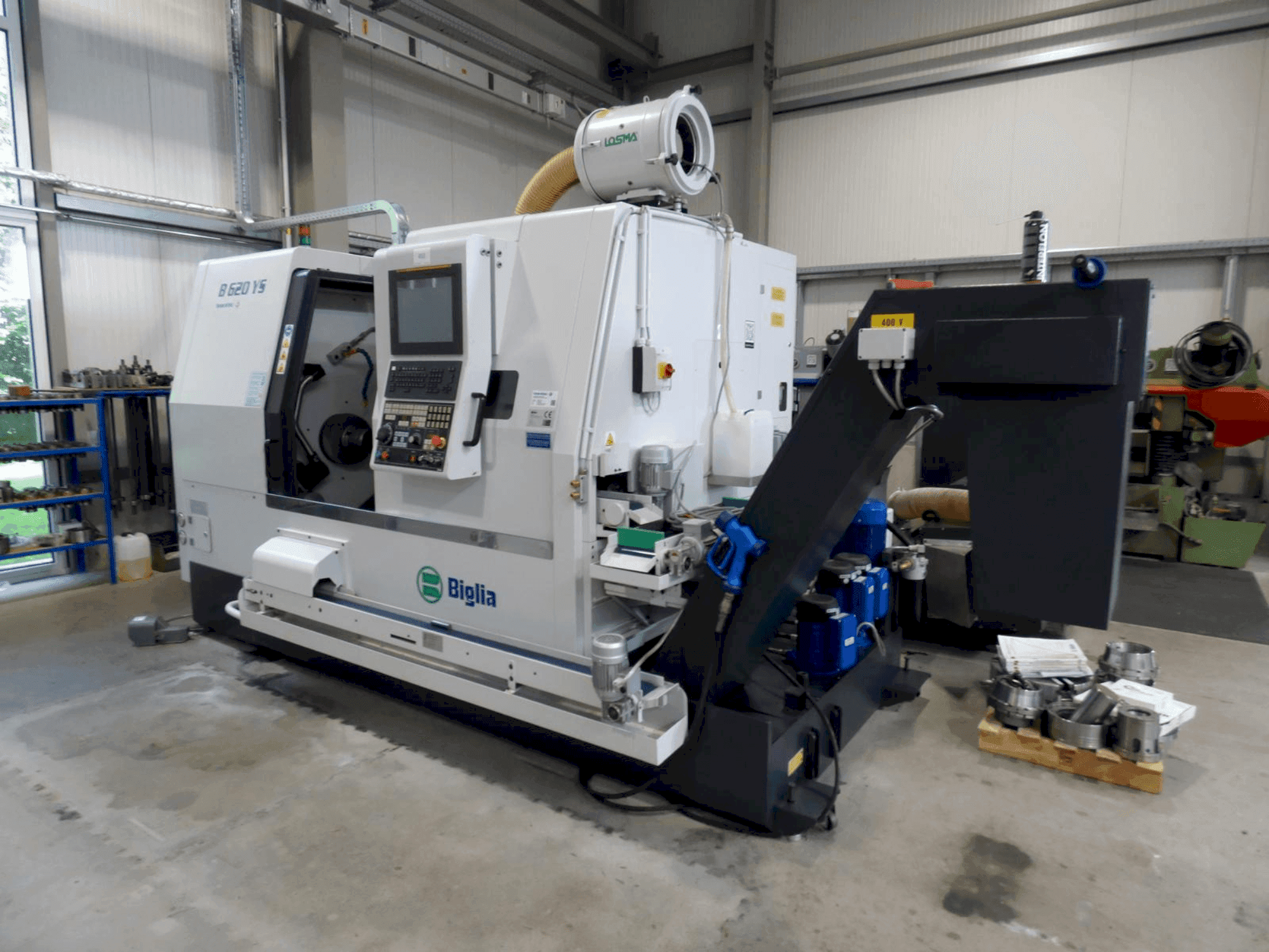 Koneen  Biglia B620YS etunäkymä