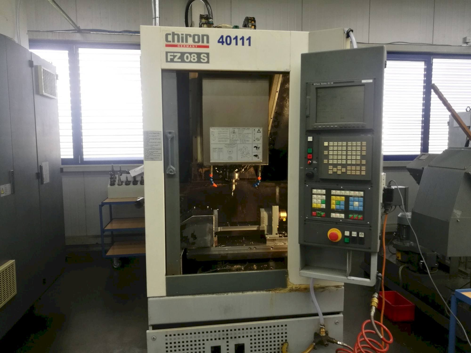 Koneen  CHIRON FZ08S etunäkymä