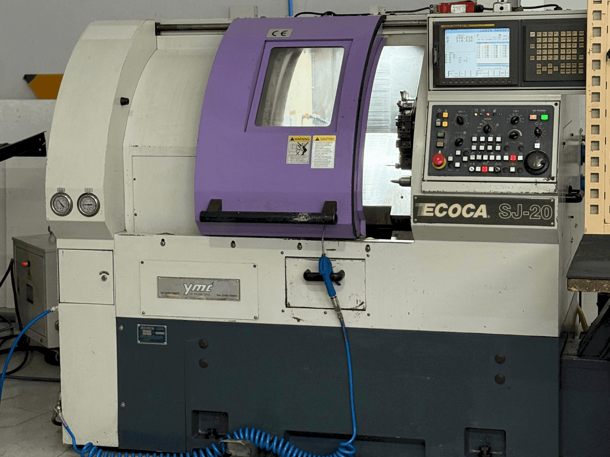 Koneen  ECOCA SJ-20 etunäkymä