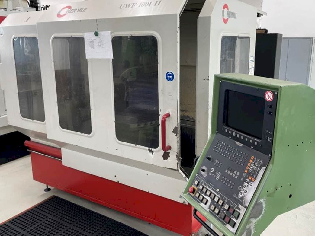 Koneen  HERMLE UWF1001 etunäkymä