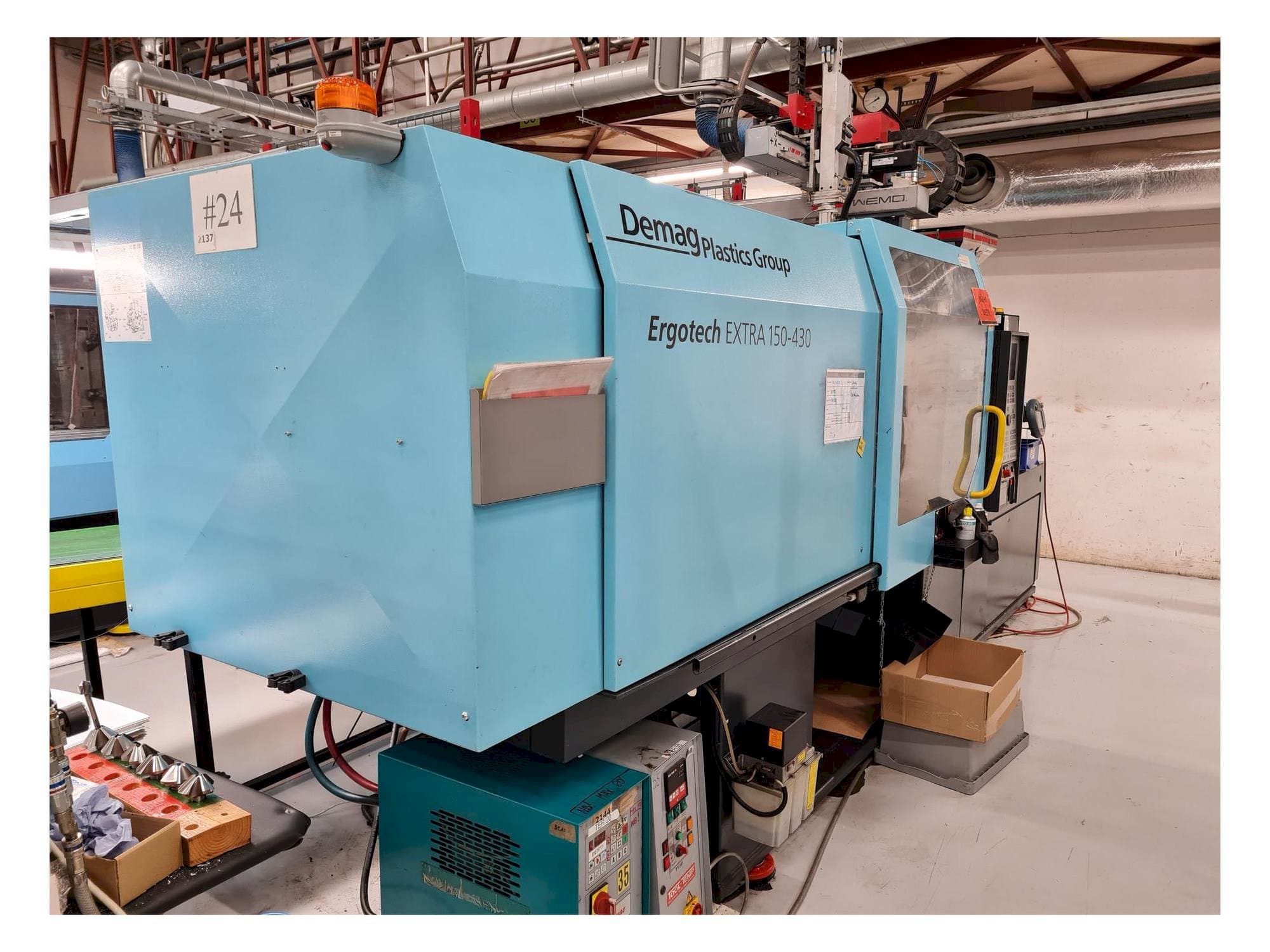 Koneen  DEMAG Ergotech EXTRA 150-430 etunäkymä