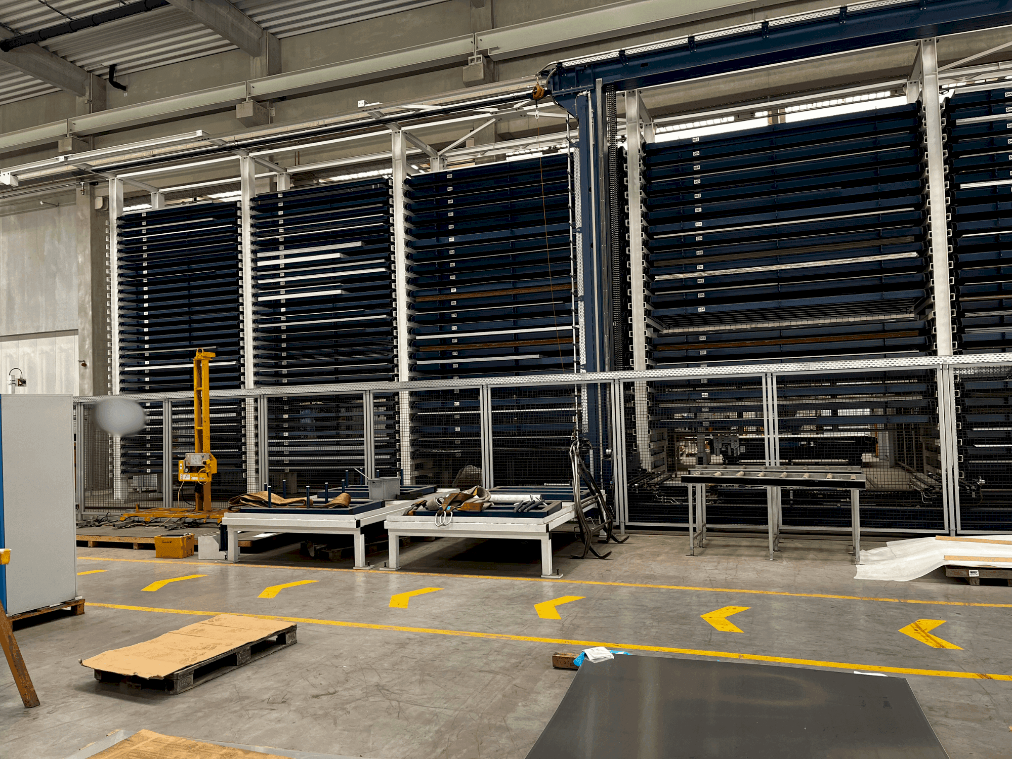 Koneen  TRUMPF STOPA etunäkymä