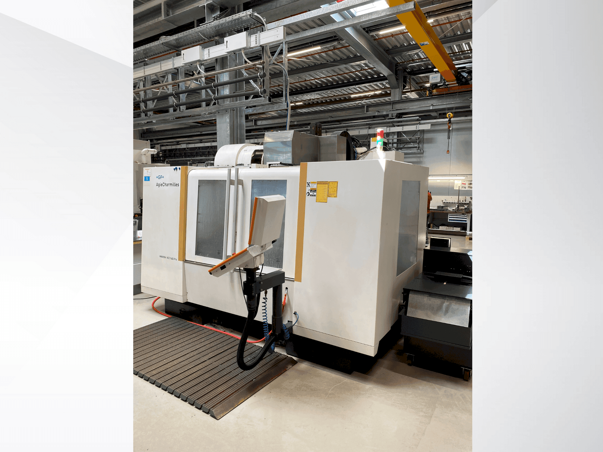 Koneen  +GF+ AgieCharmilles MIKRON VCE 1400 PRO  (2012) etunäkymä