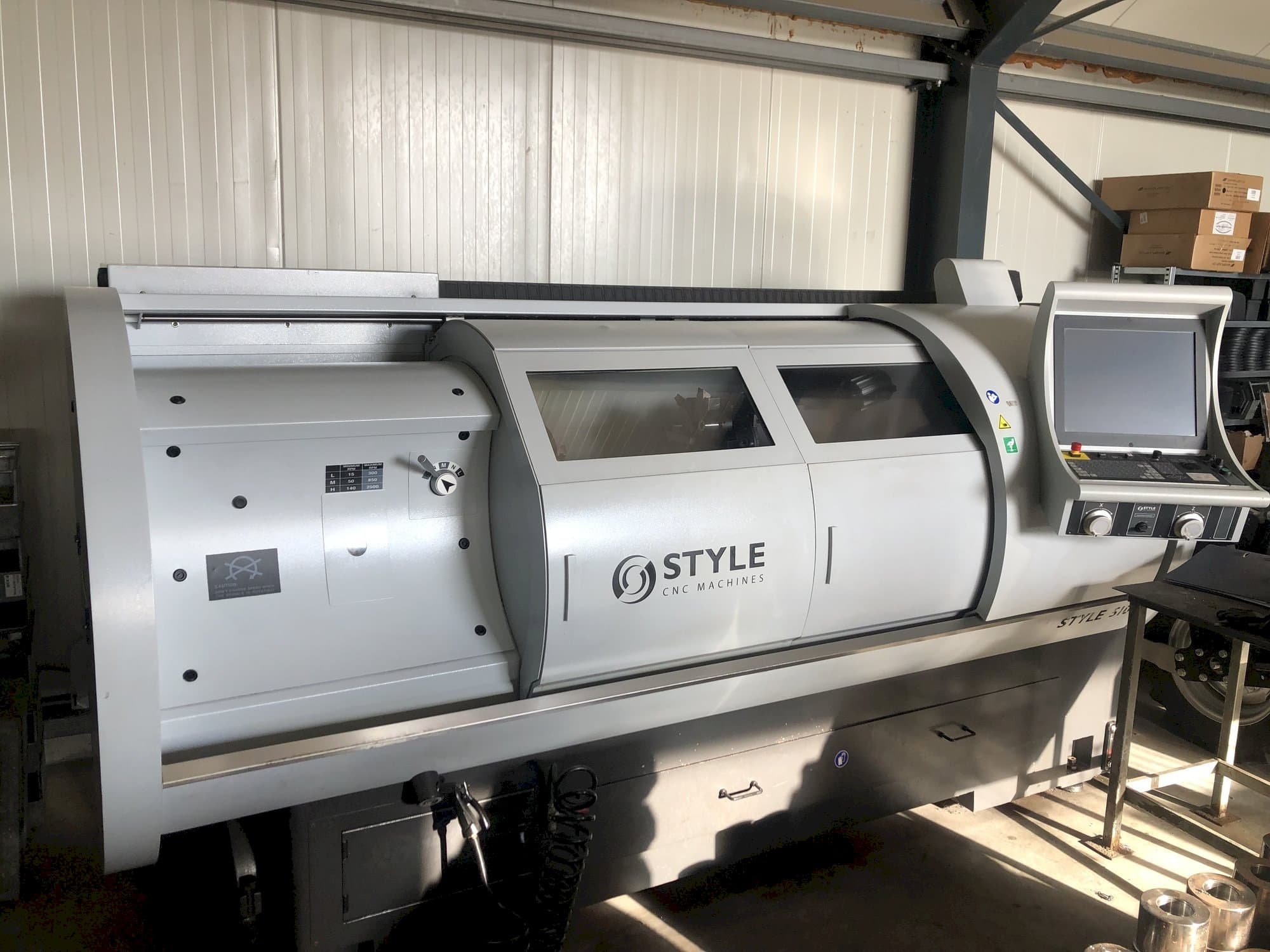 Koneen  STYLE 510 etunäkymä