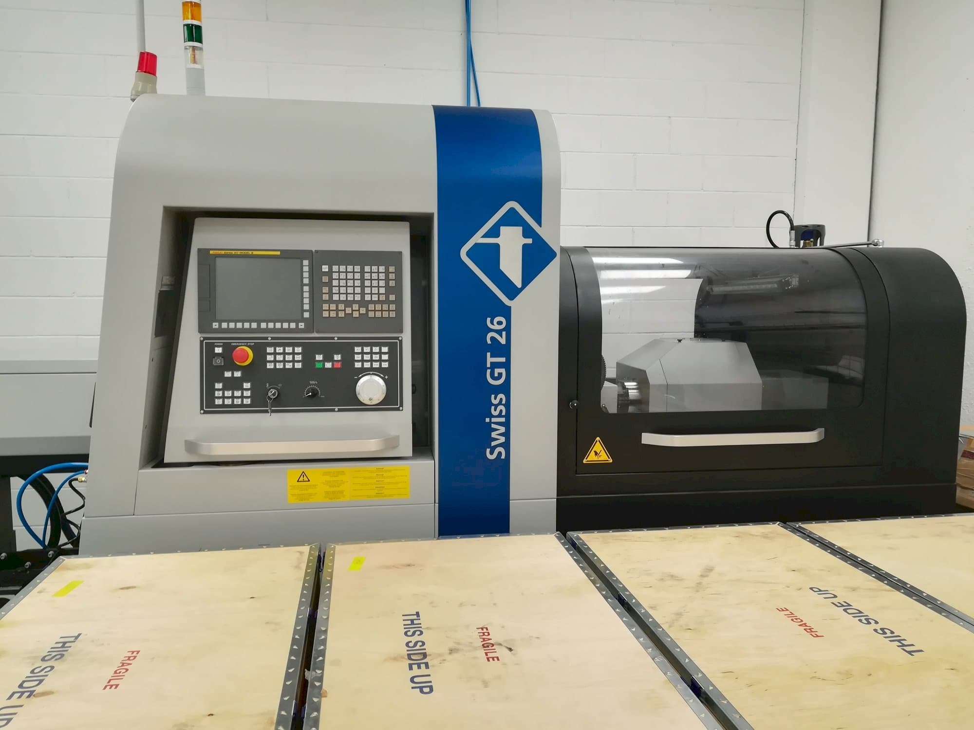 Koneen  Swiss GT 26 etunäkymä