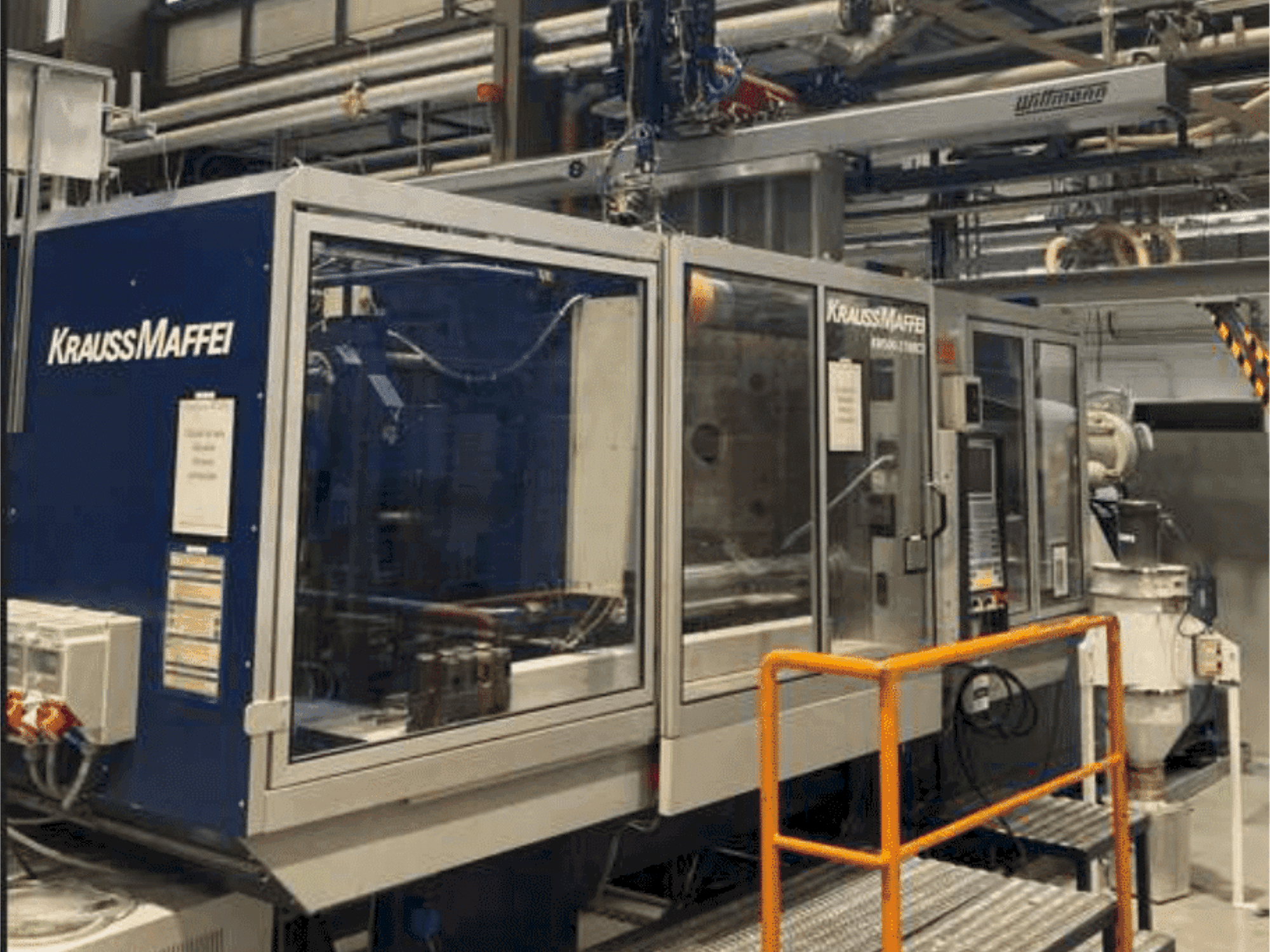 Koneen  Krauss Maffei KM 500-2700 C2 etunäkymä