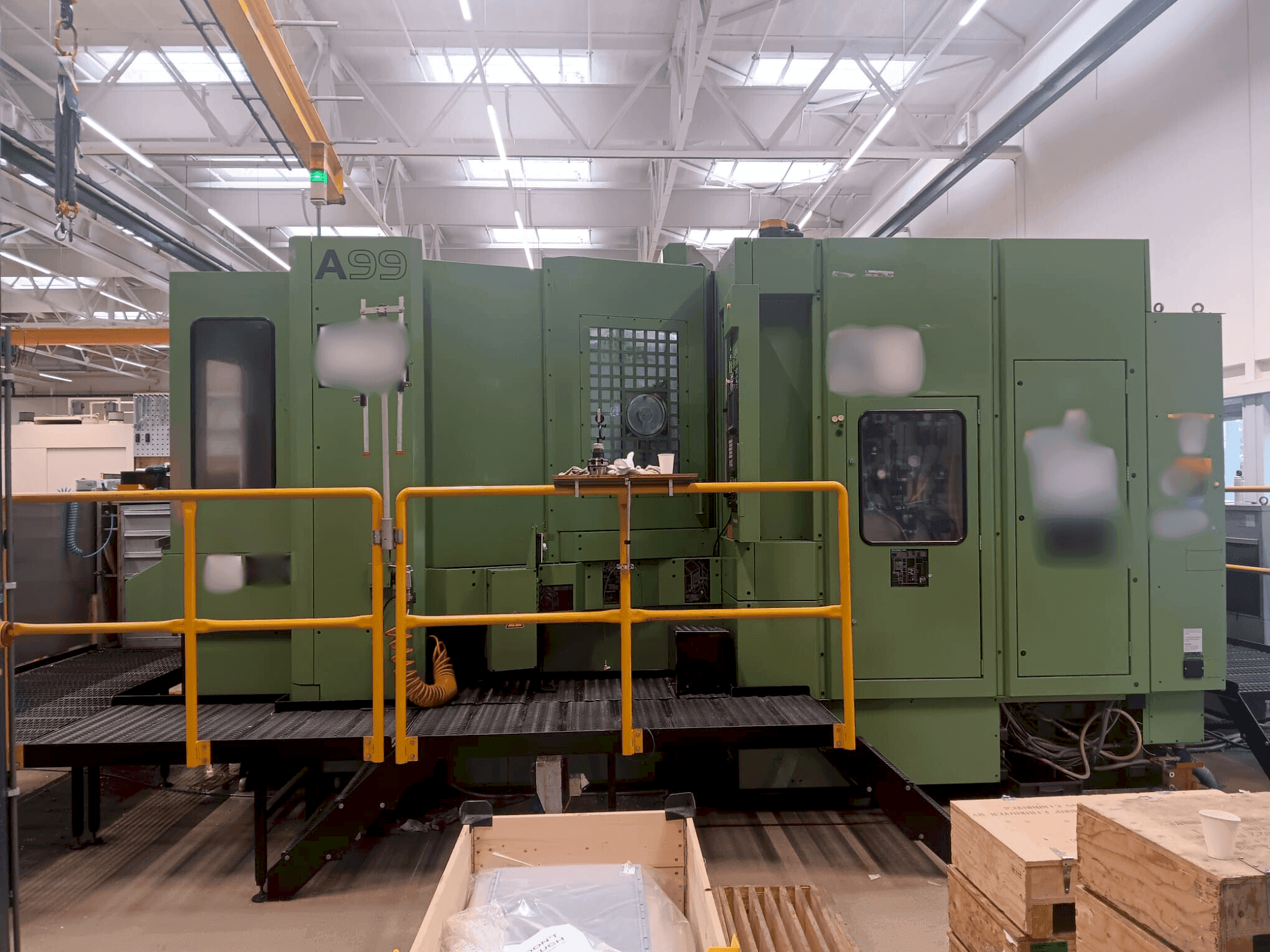 Koneen  Makino A99-A188 etunäkymä