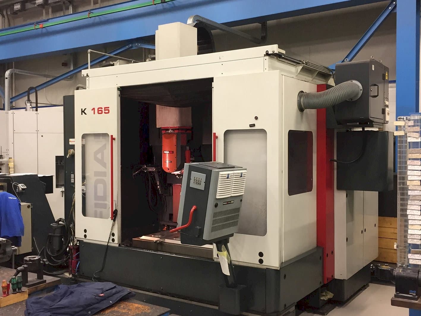 Koneen  Fidia K165 BSH etunäkymä