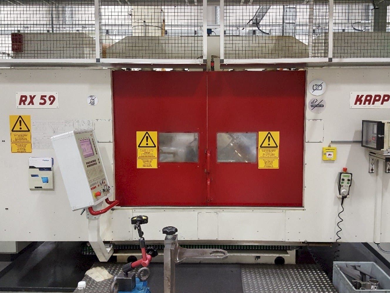 Koneen  Kapp RX59 etunäkymä