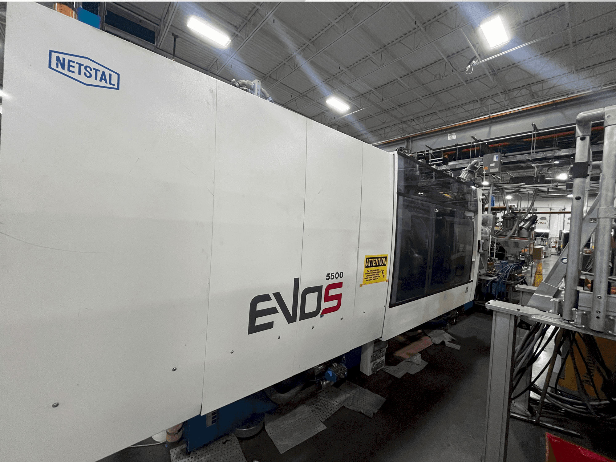 Koneen  Netstal EVOS 5500-2900 Speed etunäkymä