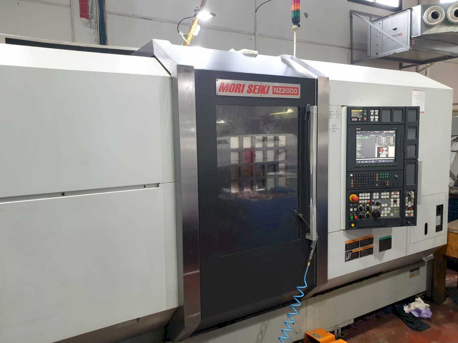 Koneen  MORI SEIKI NZ2000 T3Y3 etunäkymä