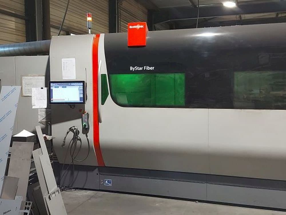 Koneen  Bystronic Bystar fiber etunäkymä