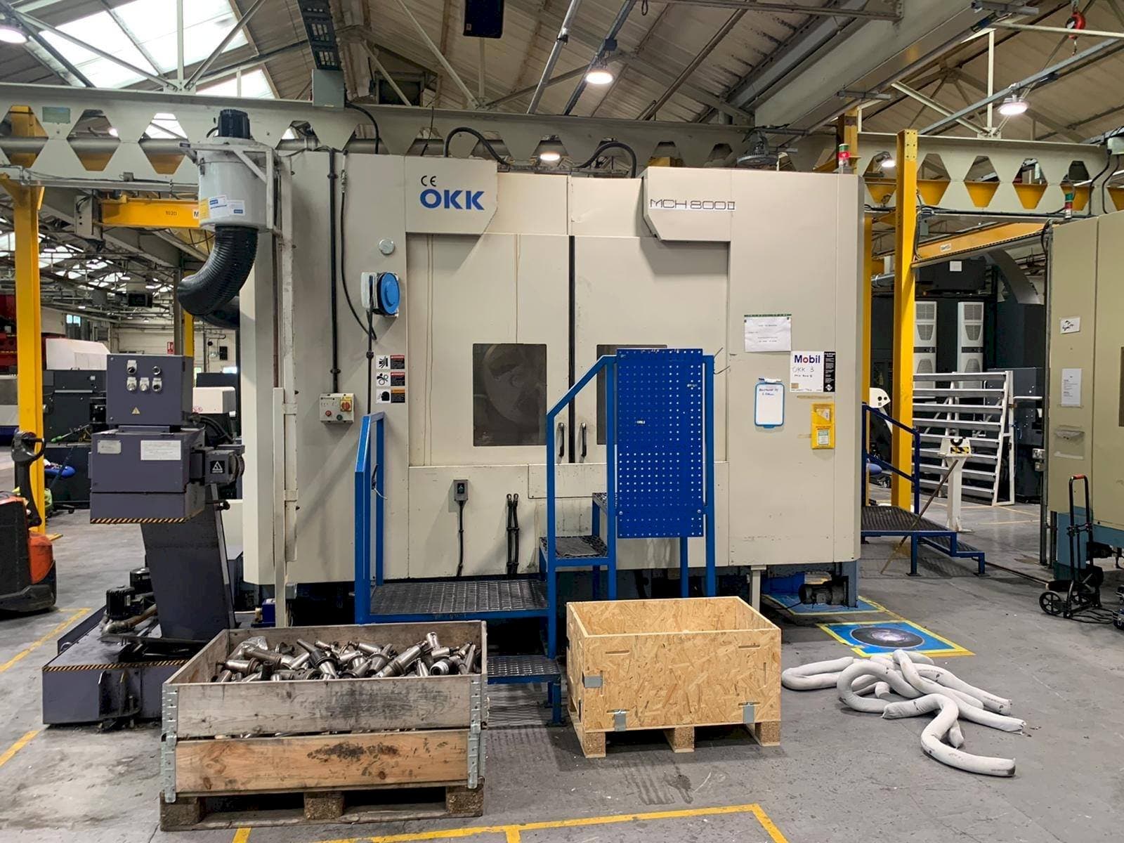 Koneen  OKK MCH 800II etunäkymä