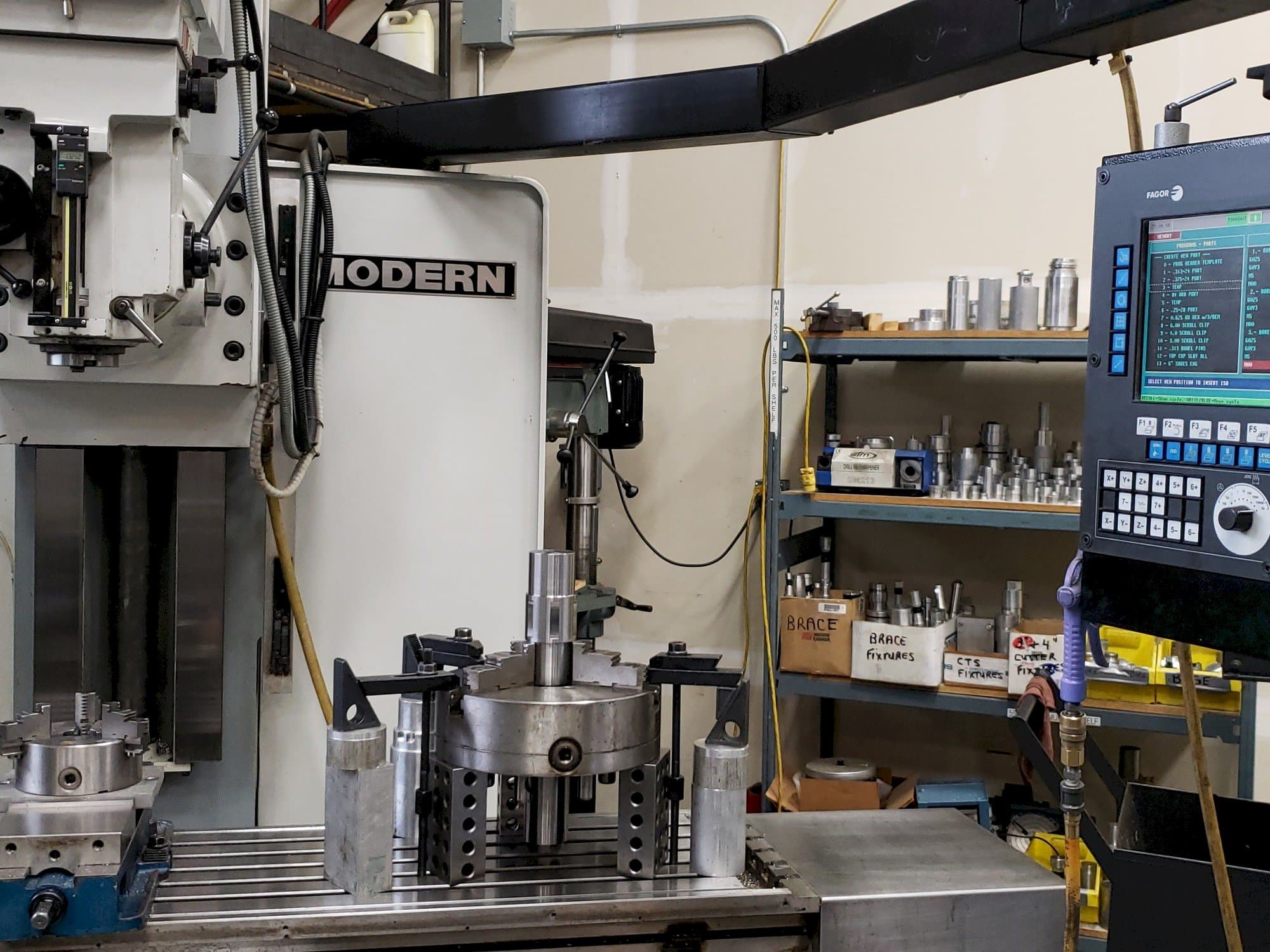 Koneen  Modern MB 20 etunäkymä