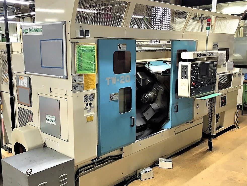 Koneen  NAKAMURA-TOME vasen näkymä TW-20