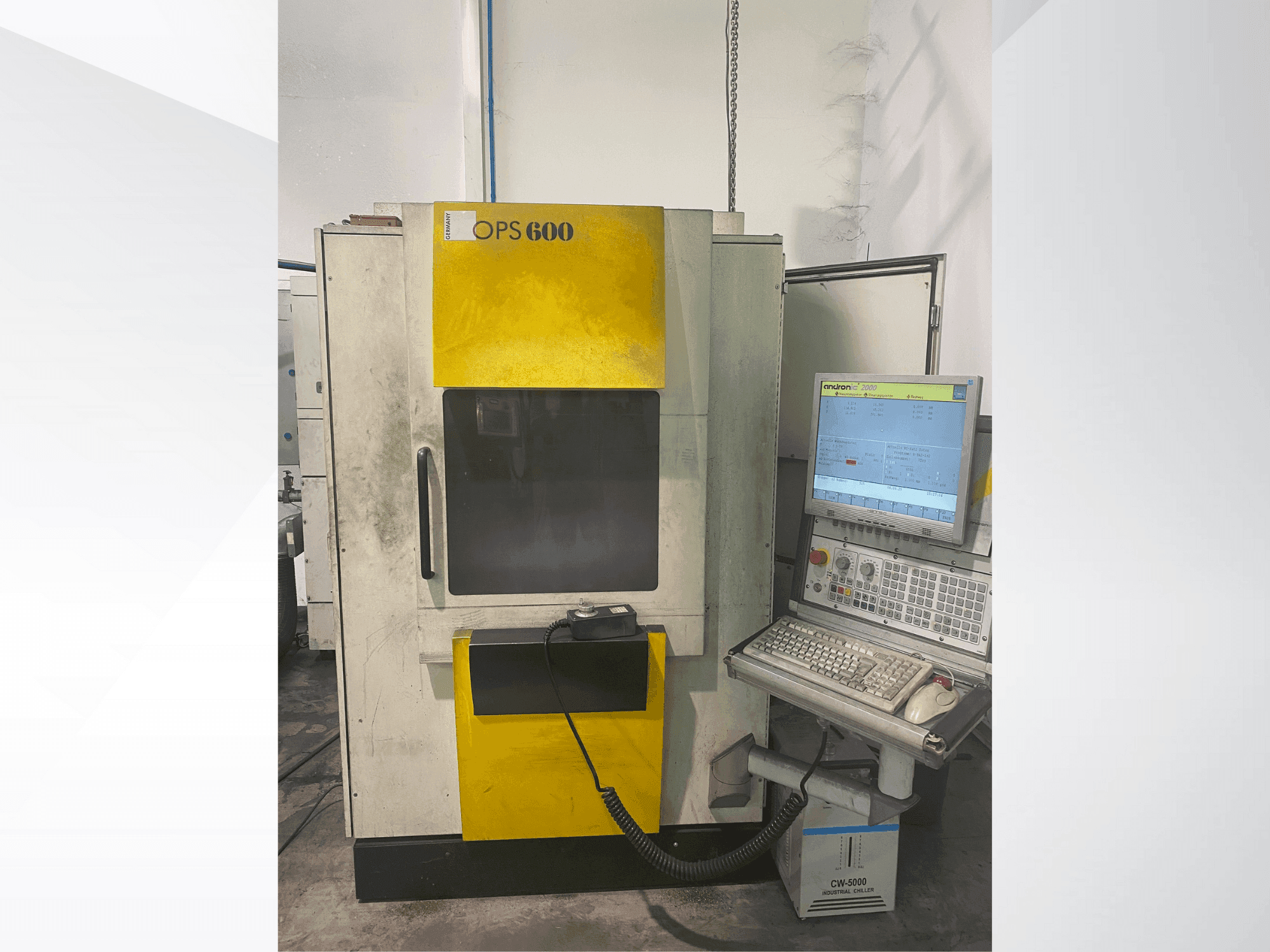 Koneen  OPS INGERSOLL OPS 600 etunäkymä