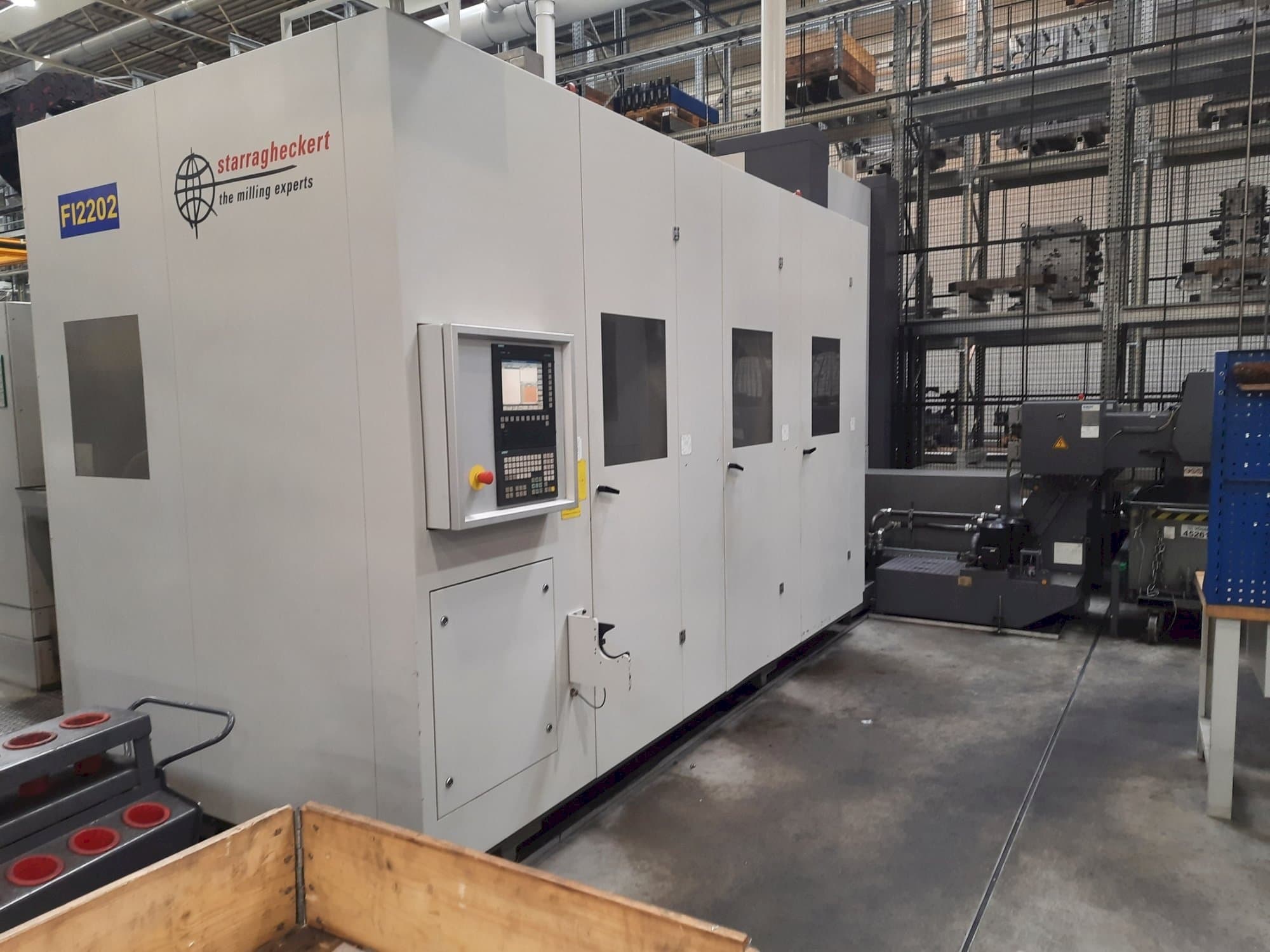 Koneen  Heckert HEC 1000 etunäkymä