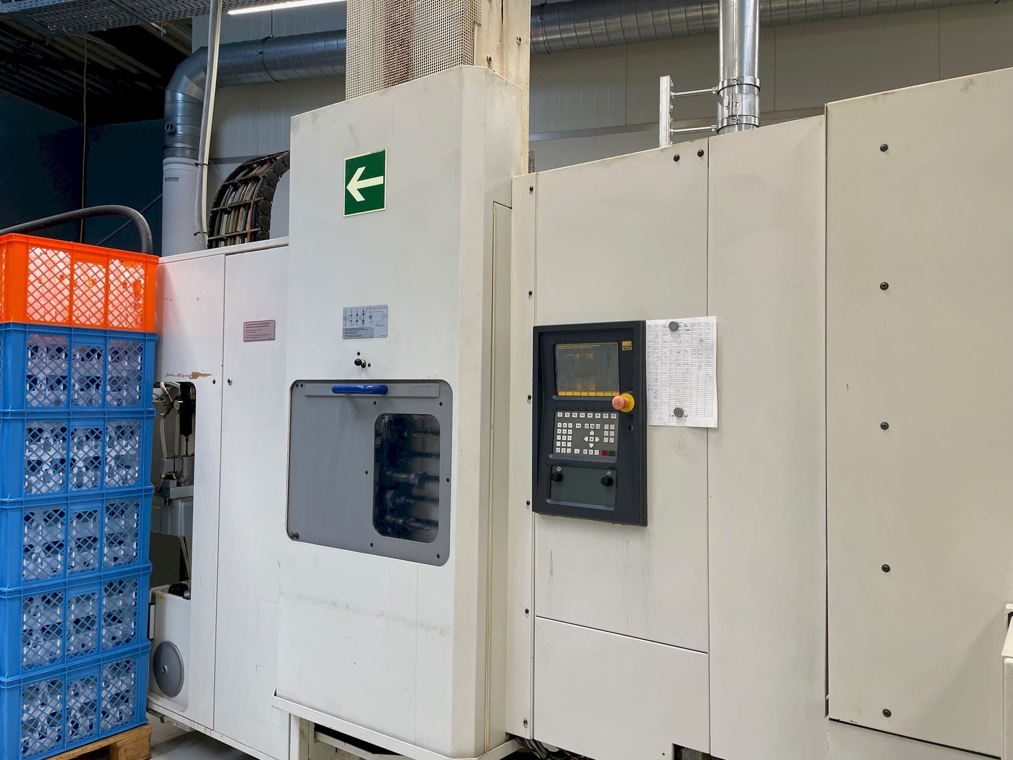 Koneen  HELLER MC 16 etunäkymä