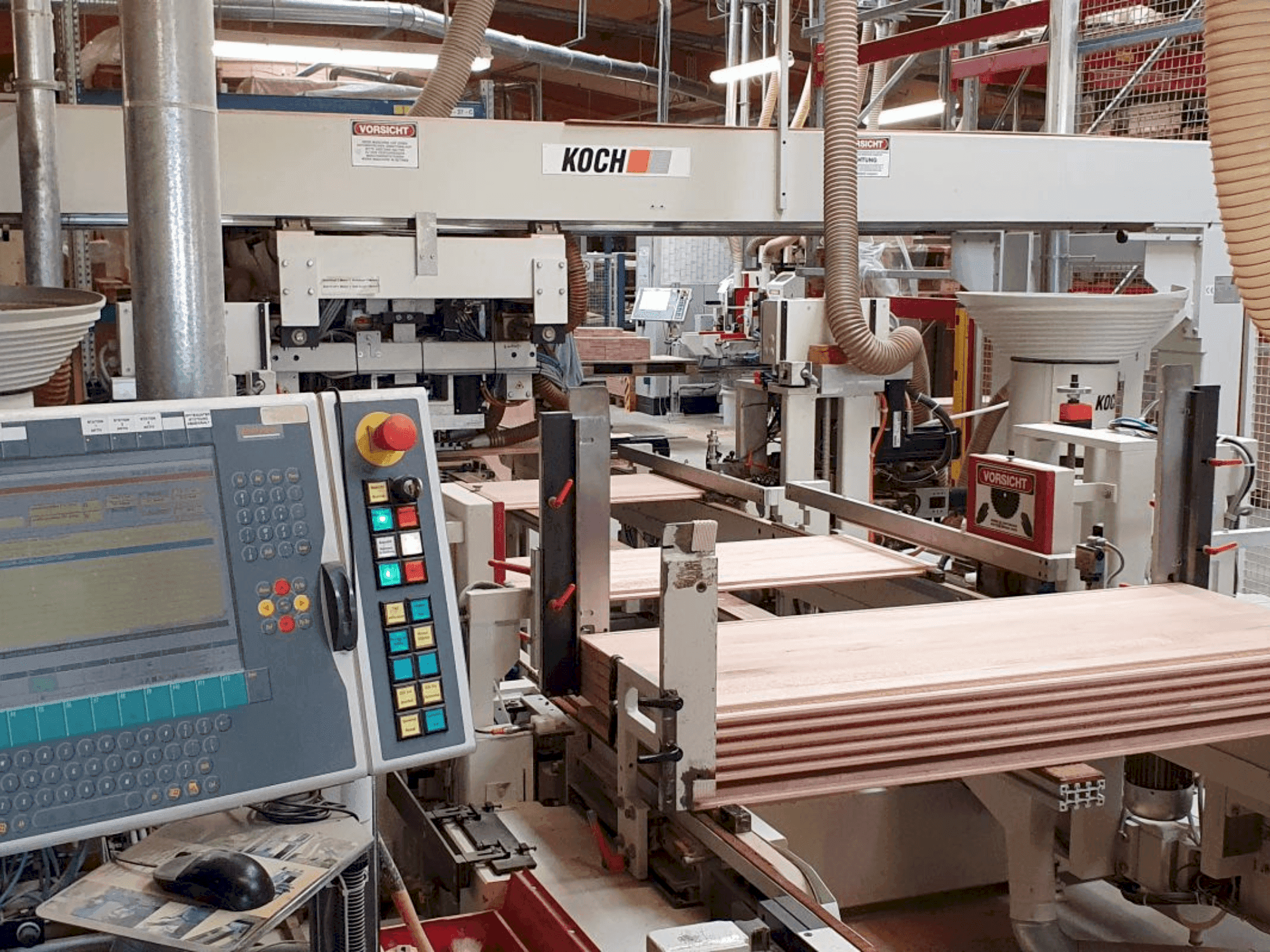 Koneen  KOCH SBD-60-PTP etunäkymä