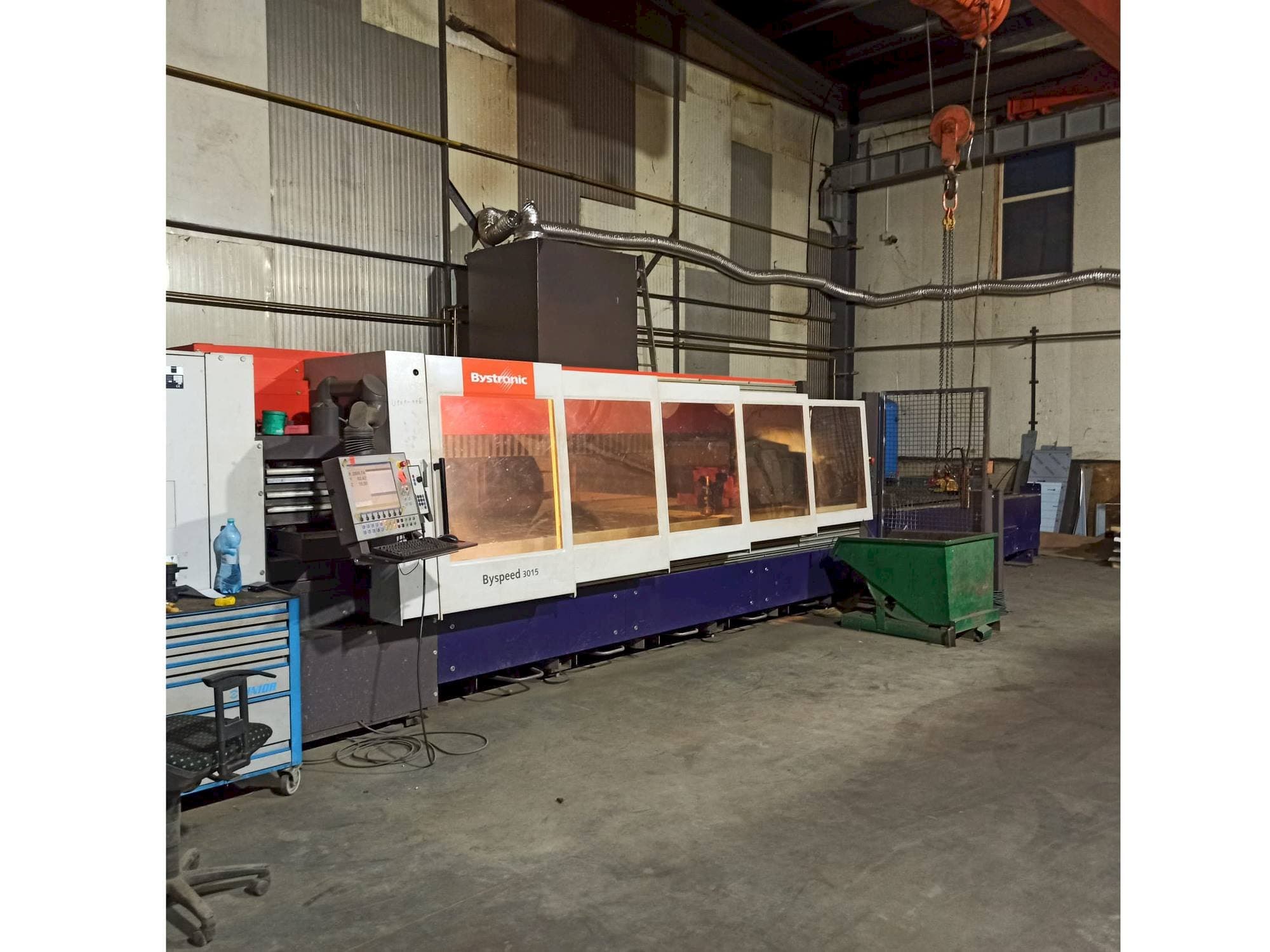 Koneen  Bystronic BySpeed 3015 etunäkymä