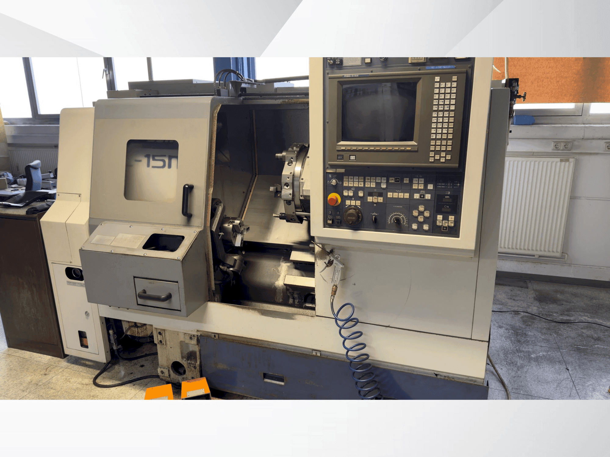 Koneen  MORI SEIKI SL-15MC etunäkymä