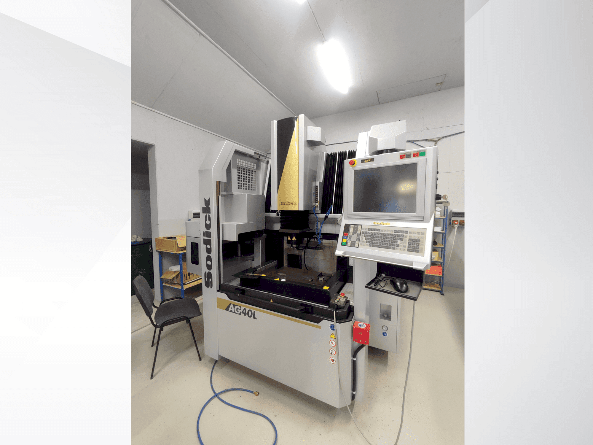 Koneen  Sodick AG40L etunäkymä