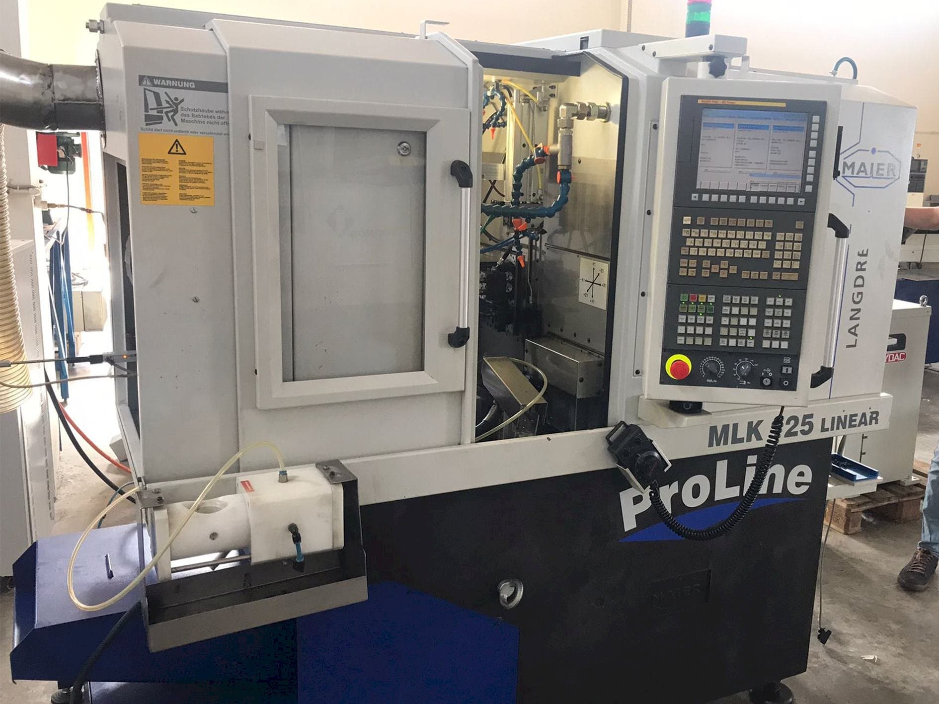 Koneen  Maier MLK 125 Linear etunäkymä